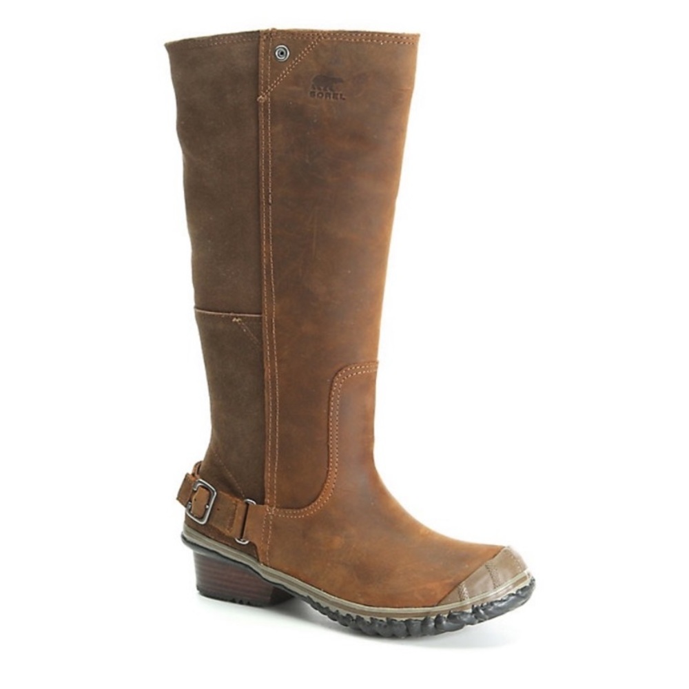 Sorel Women’s Slimboot Waterproof Leather Boots 8